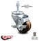 Service Caster 3 Inch High Temp Phenolic Wheel Swivel 10mm Threaded Stem Caster with Brake SCC-TS20S314-PHRHT-TLB-M1015 - alternate 1